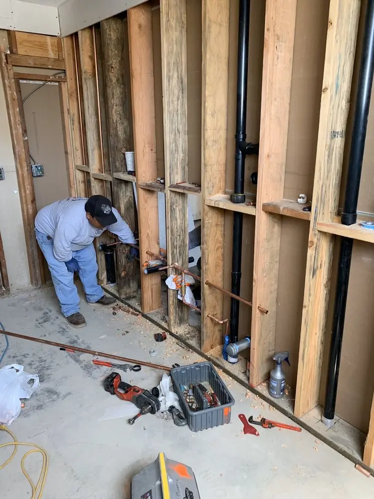 Commercial rough-in plumbing for Commercial Plumbing in Blue Mountain Beach